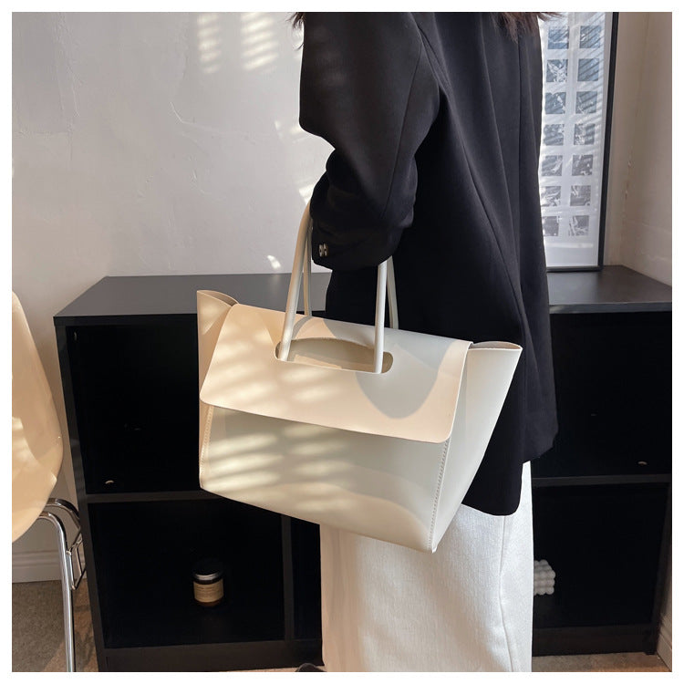 Vintage Tote Bag for Women Large Capacity Handbag Oversized Leather Shopper 