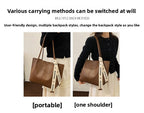 Large Capacity Tote Bag for Women Designer Shoulder Bag Work Commuter Bag