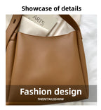 Single Shoulder Crossbody Womens Bag Large Capacity Minimalist Bucket 