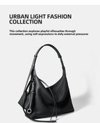 Genuine Leather Underarm Bag Small Batch Shoulder Bag Large Capacity Tote for Women 