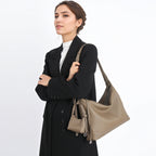 Genuine Leather Underarm Bag Small Batch Shoulder Bag Large Capacity Tote for Women 