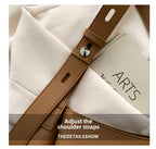 Single Shoulder Crossbody Womens Bag Large Capacity Minimalist Bucket 