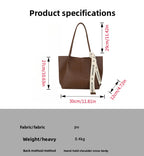 Large Capacity Tote Bag for Women Designer Shoulder Bag Work Commuter Bag
