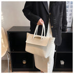 Vintage Tote Bag for Women Large Capacity Handbag Oversized Leather Shopper 