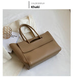 Vintage Tote Bag for Women Large Capacity Handbag Oversized Leather Shopper 