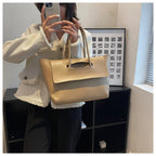 Vintage Tote Bag for Women Large Capacity Handbag Oversized Leather Shopper 