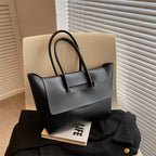 Vintage Tote Bag for Women Large Capacity Handbag Oversized Leather Shopper 