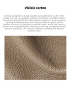 Genuine Leather Underarm Bag Small Batch Shoulder Bag Large Capacity Tote for Women 