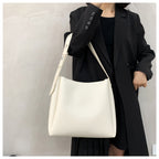 Single Shoulder Crossbody Womens Bag Large Capacity Minimalist Bucket 